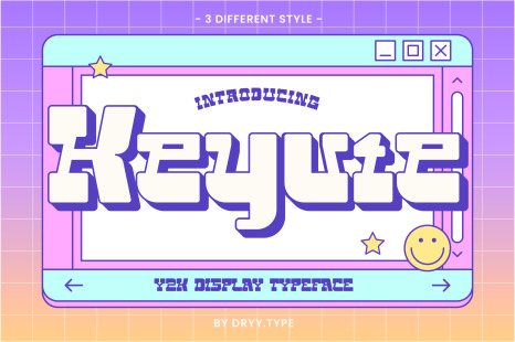 Keyute Typeface