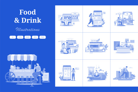 M600_Food And Drink Illustration Pack 2