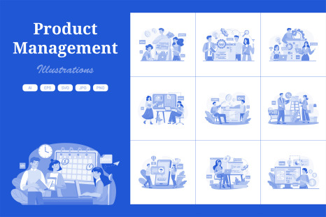 M609_Product Management Illustration Pack