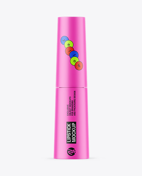 Matte Lipstick Mockup