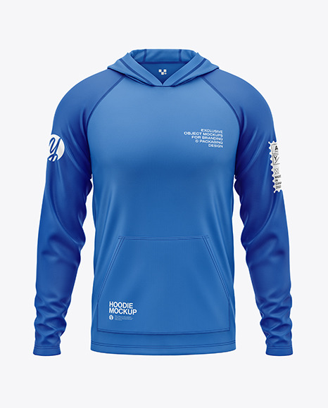 Hoodie Raglan Mockup