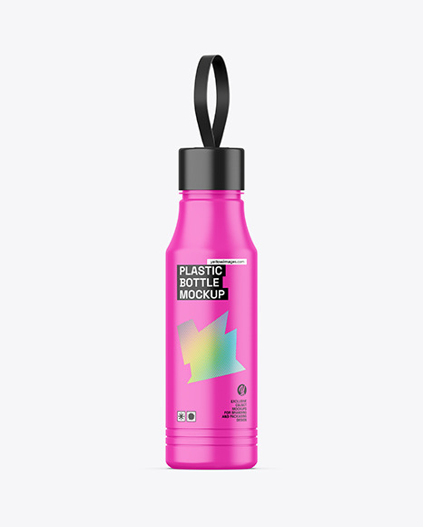Matte Water Bottle Mockup