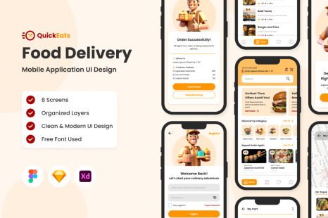 QuickEats - Food Delivery Mobile App