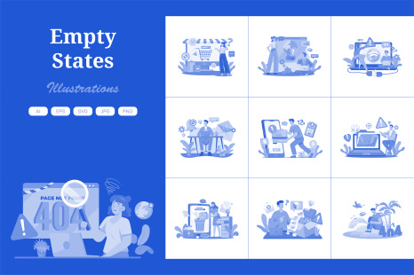 M597_Empty States Illustration Pack 1