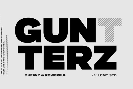 Gunterz Font
