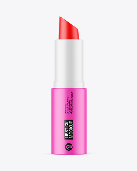 Matte Lipstick Mockup
