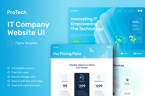 ProTech - IT Company Website