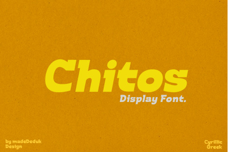 Chitos - Display Font