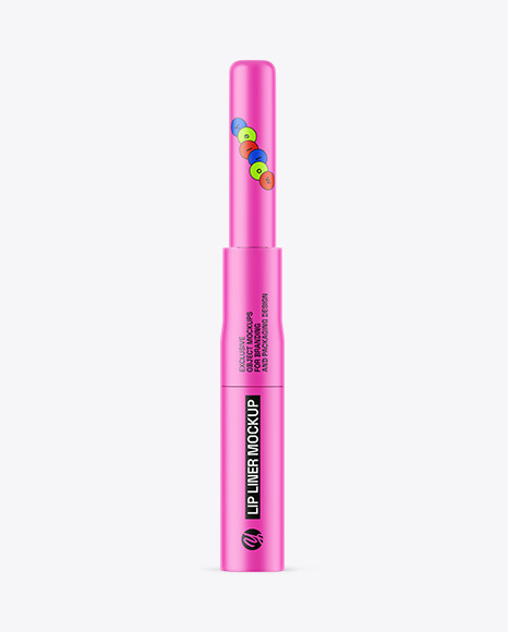 Matte Lip Liner Mockup