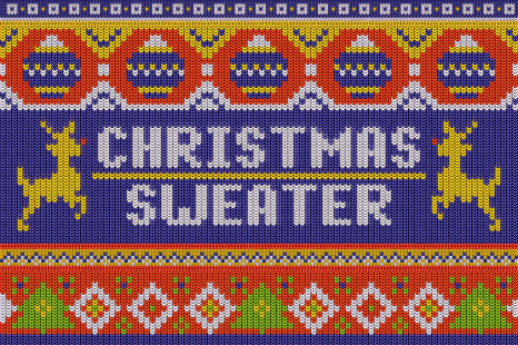 Christmas Sweater Effect