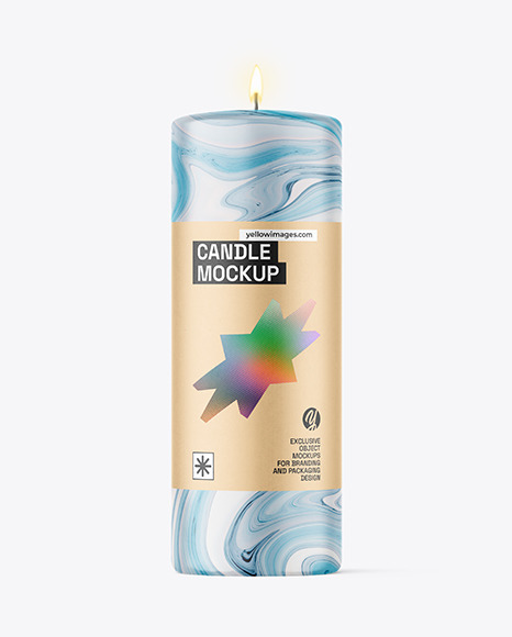 Candle Mockup
