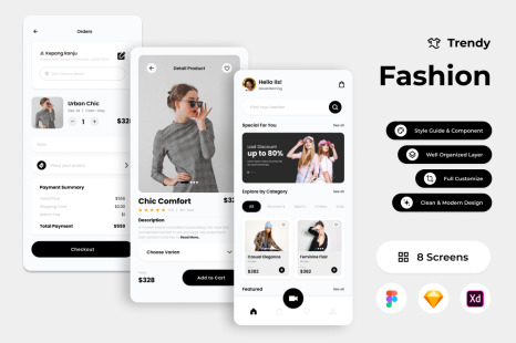 Trendy - Fashion Store Mobile App