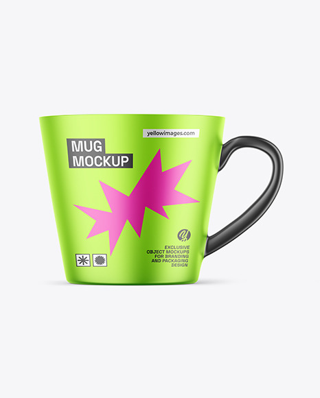 Metallic Mug Mockup