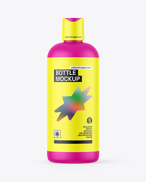 Matte Bottle Mockup