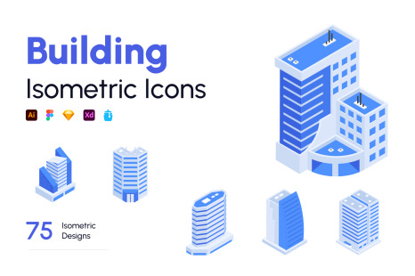 Bedroom Isometric Icons