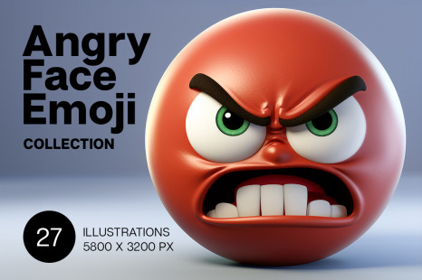 Angry Face Emoji