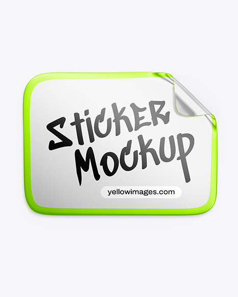 Horizontal rectangular Stickers