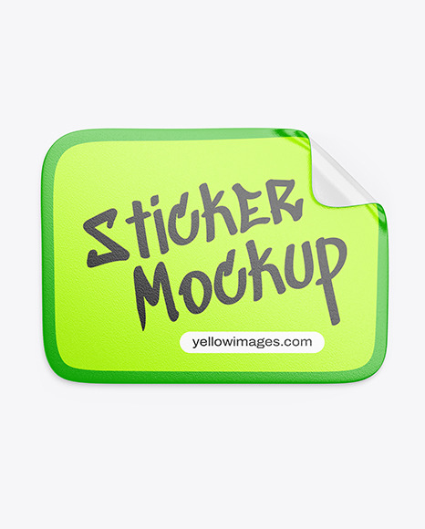 Horizontal rectangular Stickers