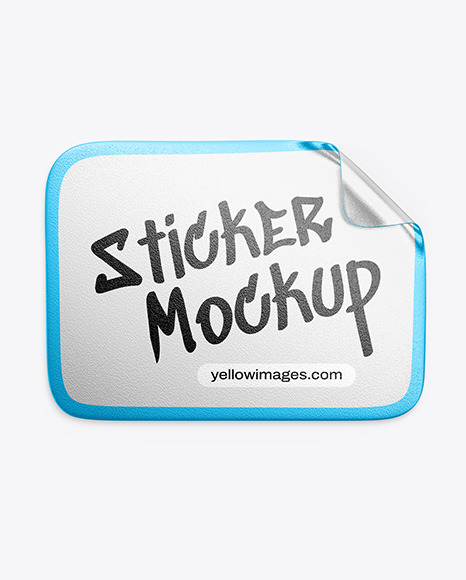 Horizontal rectangular Stickers
