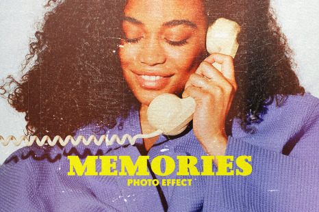 Bittersweet Memories: Vintage Photo Effect