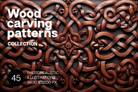 Wood carving patterns