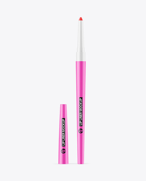 Matte Lip Liner Mockup