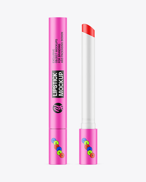 Matte Lipstick Mockup