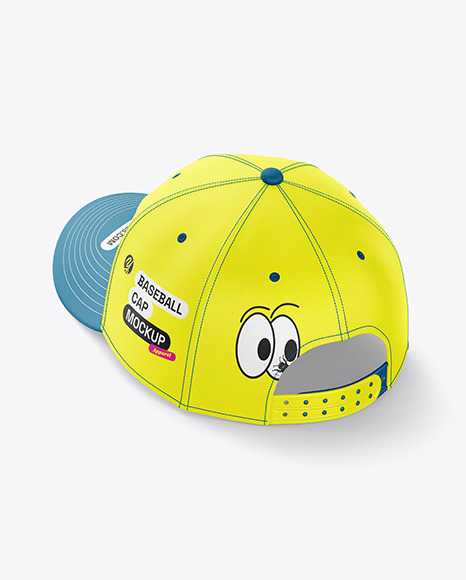 Baseball Cap Mockup - Back View