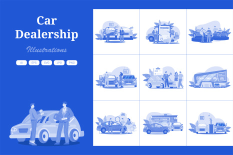 M550_Car Dealership Illustrations_Part 02