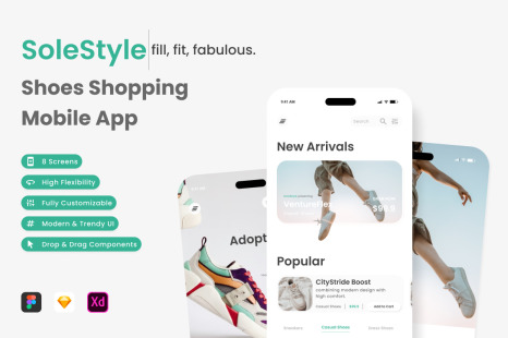 SoleStyle - Shoes Shopping Mobile App