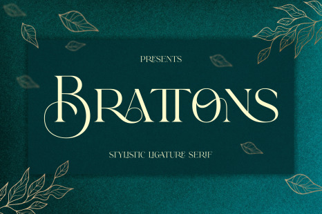 Brattons - Stylistic Ligature Serif