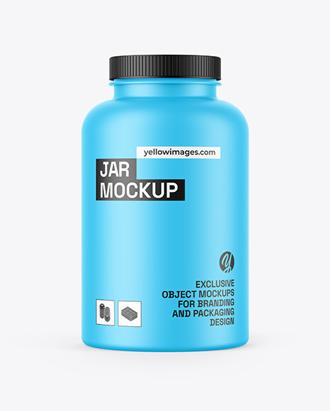 Matte Jar Mockup