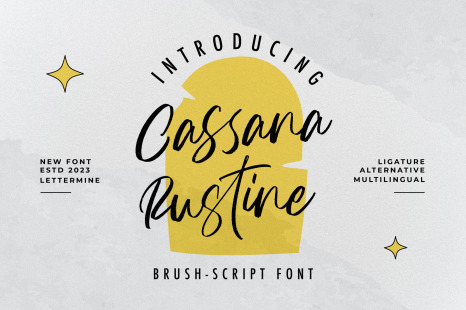 Cassana Rustin - Elegant Script