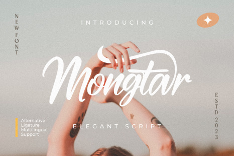 Mongtar - Elegant Script