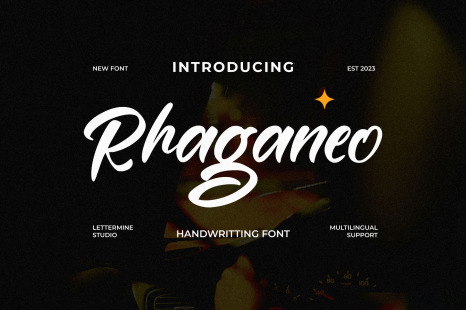Rhaganeo - Elegant Handwritten Font
