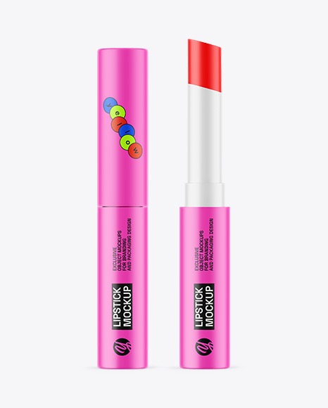 Matte Lipstick Mockup