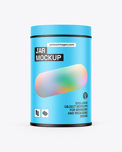 Matte Jar Mockup