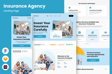 aqary bay agency landing page