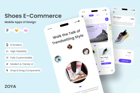 Zoya - Shoes Commerce Mobile App