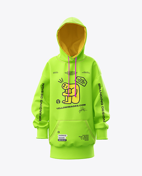 Oversized Hoodie Mockup