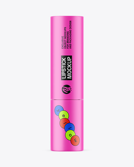 Matte Lipstick Mockup