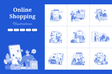 M530_E-Commerce Illustration Pack