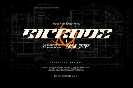 Bicrode - Display Font