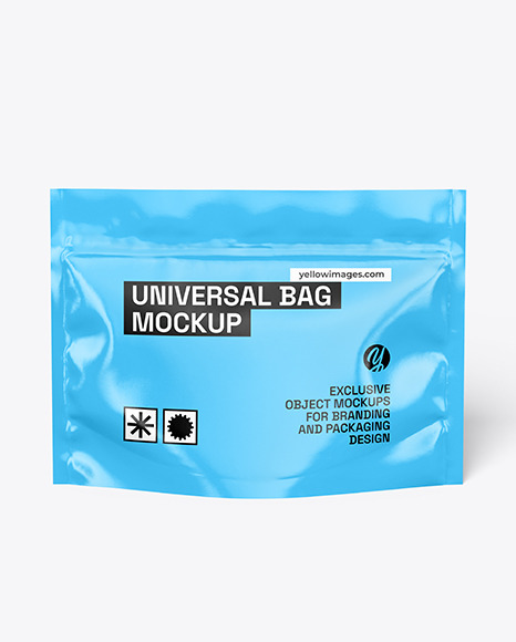 Glossy Universal Bag Mockup