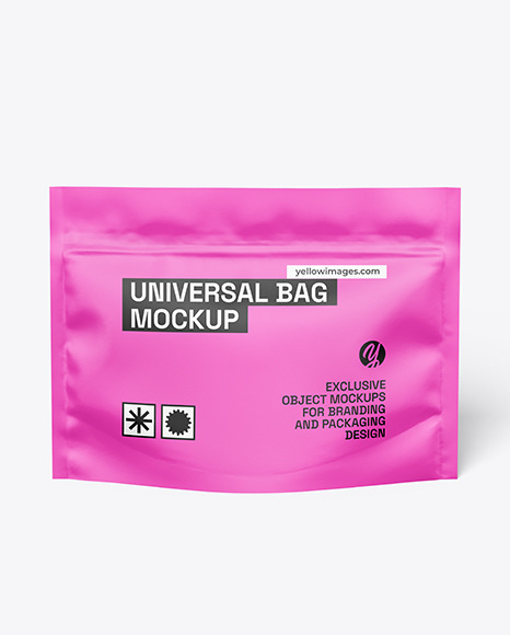 Matte Universal Bag Mockup