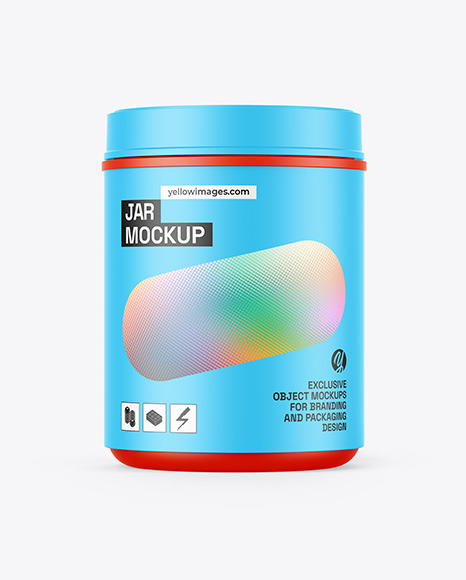 Matte Jar Mockup