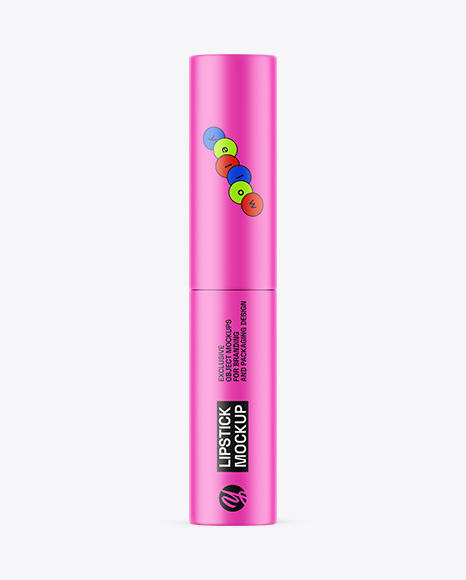 Matte Lipstick Mockup