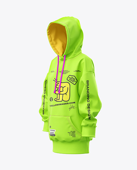 Oversized Hoodie Mockup