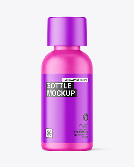 Matte Bottle Mockup