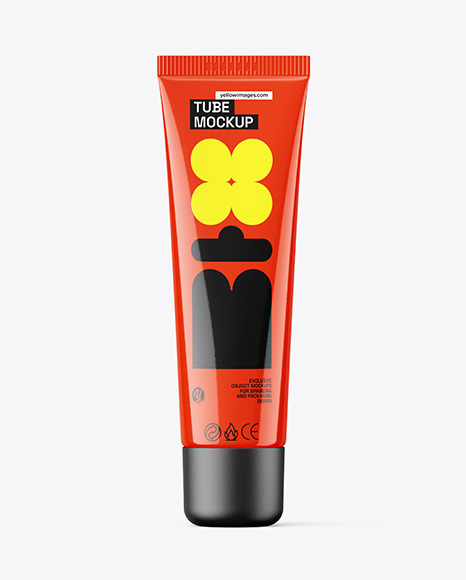 Glossy Tube Mockup